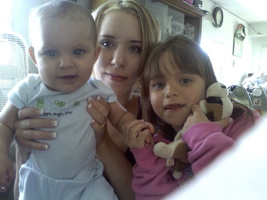 Lana Rose with her daughters Summer Michelle & Abigail Faith