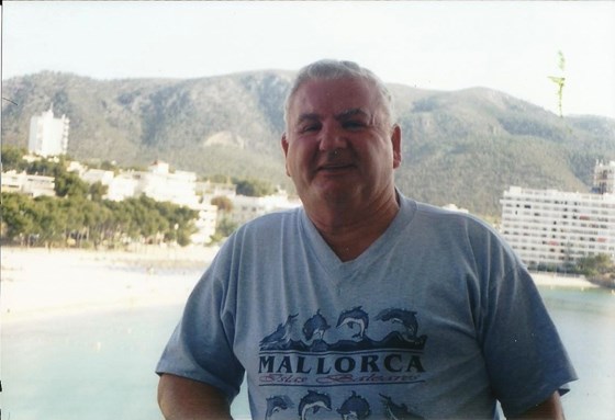 My lovely, funny dad Bernard on holiday in Majorca 
