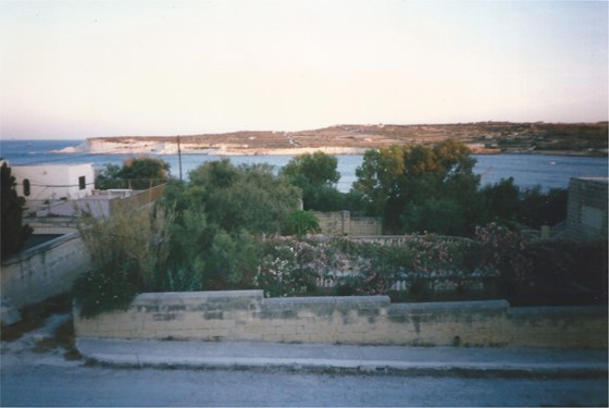 Beryl's home form home - Malta. 1997.