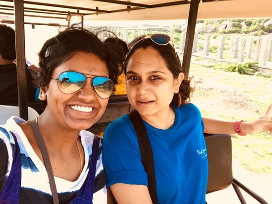 Another trip together - this time it was Hampi