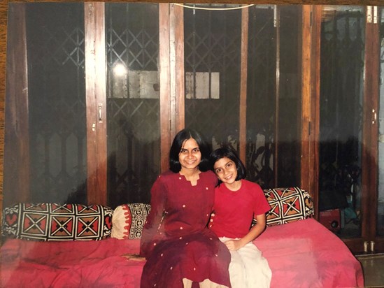 Rohini and Ishani in 2001
