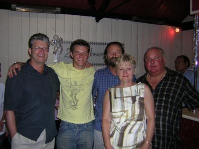Pete, Tom, Mike, Kevin and Linda