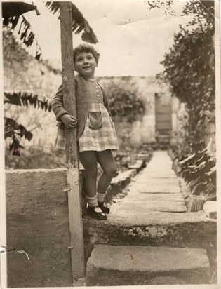 Young Kathryn in Malta