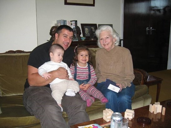 2007 Granny, Tony, Erin and Harrison