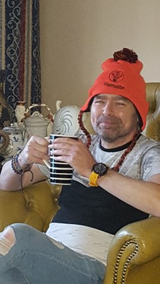 David you loved your funny hats. You are so missed by John and I, your quirky humour will never be forgotten by us. Thinking of you with so much love.20201217 152344 resized 1