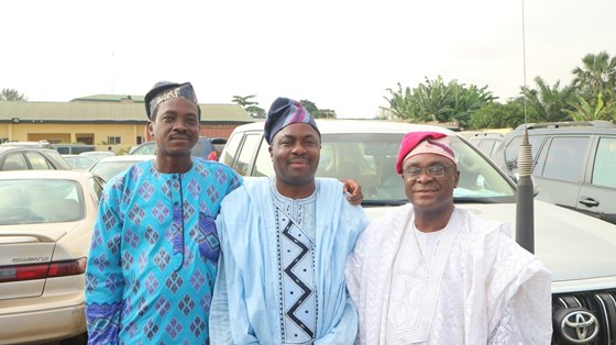 Taken 17/08/2017, Lagos Nigeria. Gbenga Stubs(left) Ebenezer Hundeyin (middle) Ayodele Awe(right)