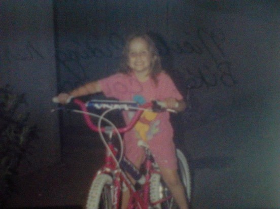 She loved her bike