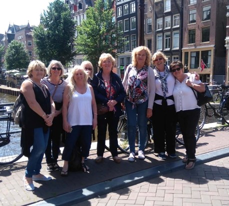 Bladders girls in Amsterdam