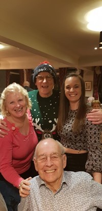 Stan, Teresa, Clive, Melissa - DB Silver Christmas Party 2019