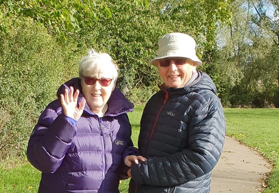 Lu & Clive near Manor Fields