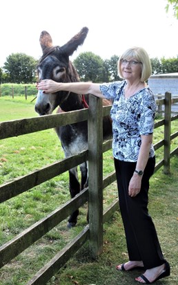 Mum and Donkey