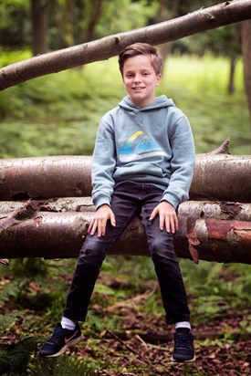 Luca in the wood