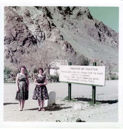 Mum at the Khyber Pass. Again from the early 60's/