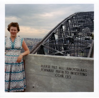 Mum in Sydney. Circa the early 60's.