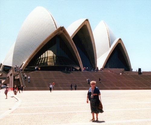 Mum in Sydney (again), 2001.
