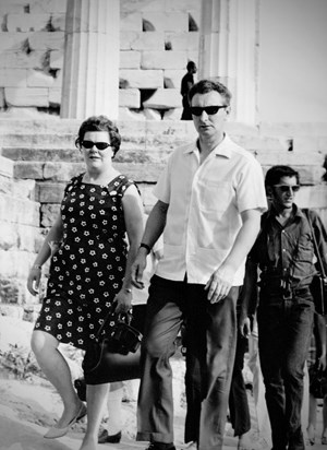 Mum & Dad in Athens. Sometime around the mid-60's.