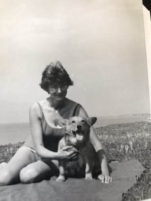 Aunty Marion and Candy 1962