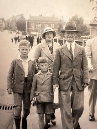 Maurice, Steve, Granny, Grandad