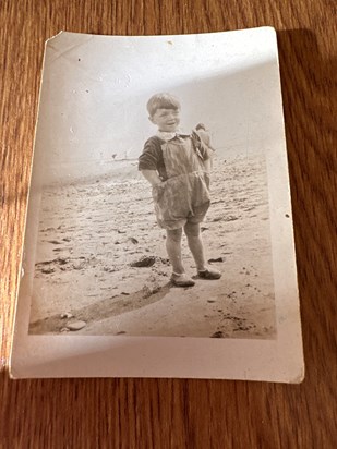 Uncle Stevie at the beach