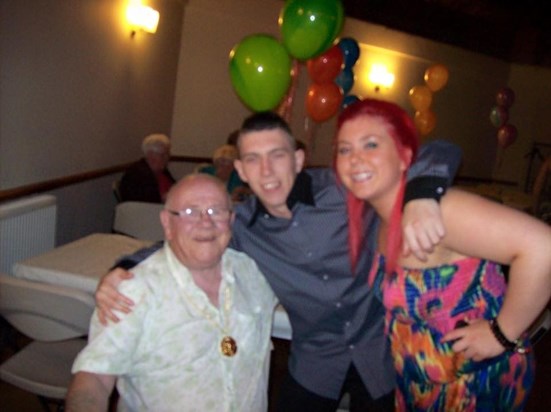 DAD JAMES AND MANDY @ HELENS 60TH