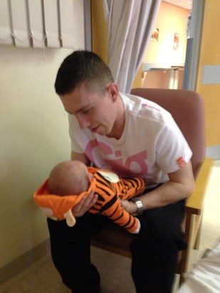 This Is James With His Own Son Rylan  *** He Was Born  2nd  January 2013 <3 xxx