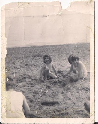 Janet on the right with one of her sisters