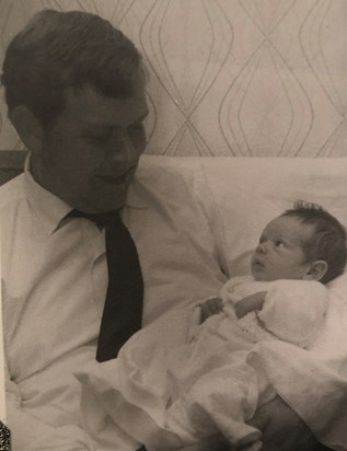 Darren and Dad 1969