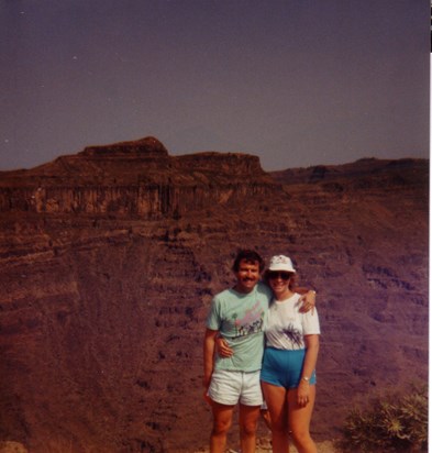 At the Grand Canyon 1987