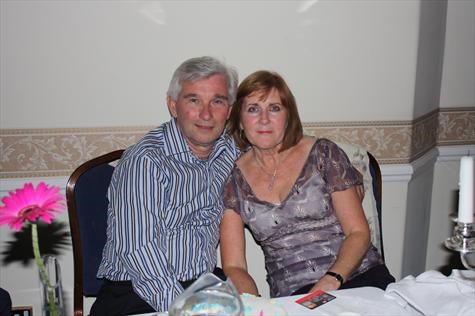 Mike and Sue on his 60th Birthday