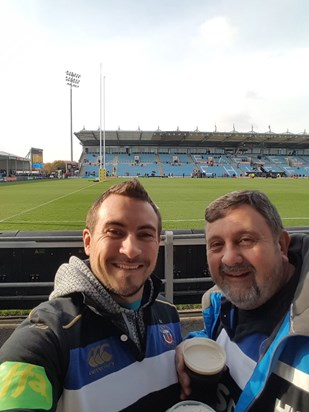 Avid and passionate Bath Rugby supporter. Dad and Lad