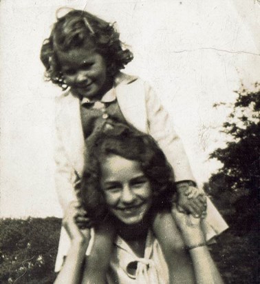 Joan (sister) and Sheila date unknown
