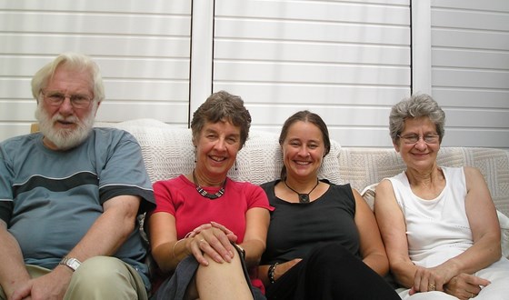 Allen, Karen, Kim and Sheila July 2006