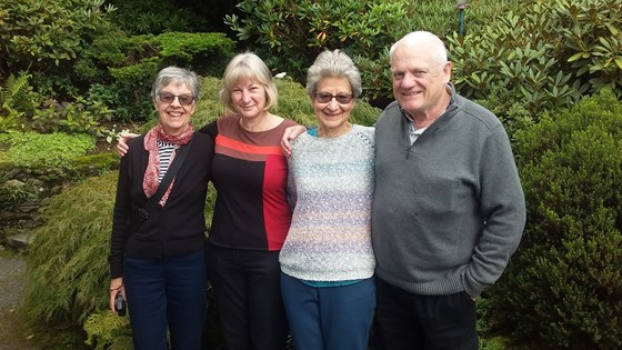 Karen, Alison, Sheila, Rod Ambleside Sept 2018