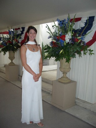 Natasha at the US Ambassador's Residence