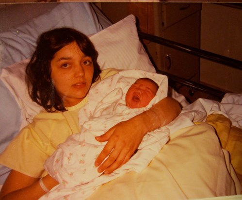My baby girl is born May 8th, 1981