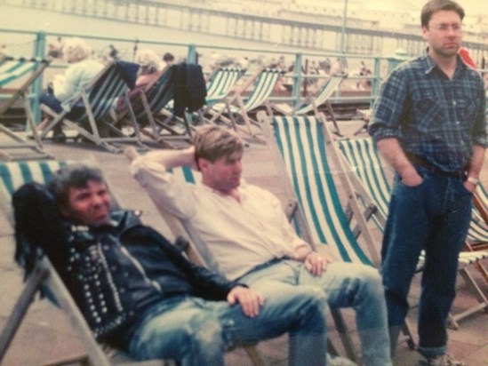 Alan and paul In Brighton