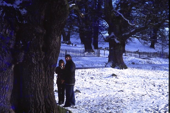 1977 - Iain and Ruth in Bradgate park