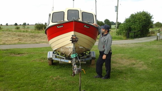 Fishing is another excuse to go boating.