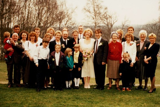 Some of the family - can you name them all? Can you spot Dad?