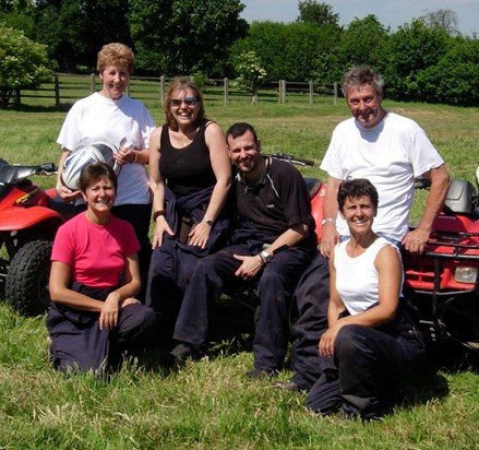 Family quad biking fun!