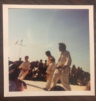 Dad during his Judo days