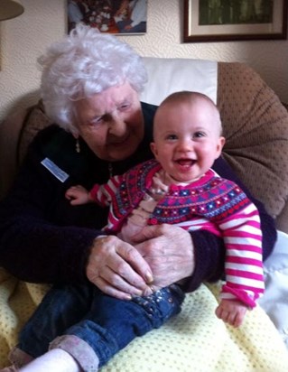 Grandma & Evelyn