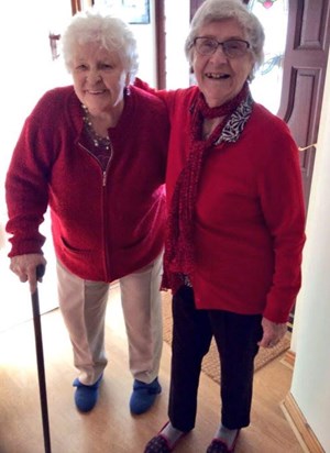 Grandma & Nanny! Girl power...