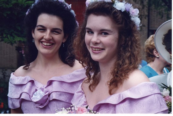 Linda's wedding 1992