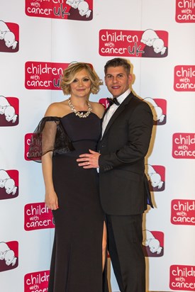Mummy and Daddy at the Little Miracles Charity Ball, 11 March 2017