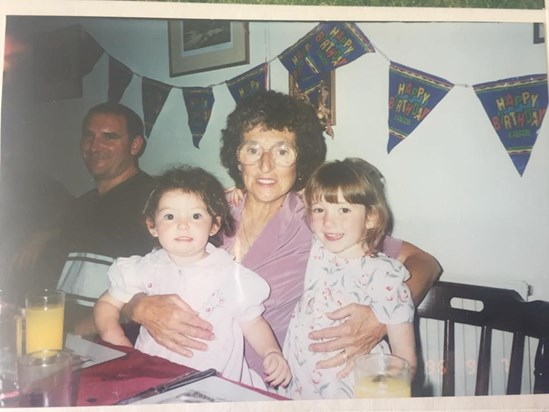 Nans 70th birthday 07 september 1996