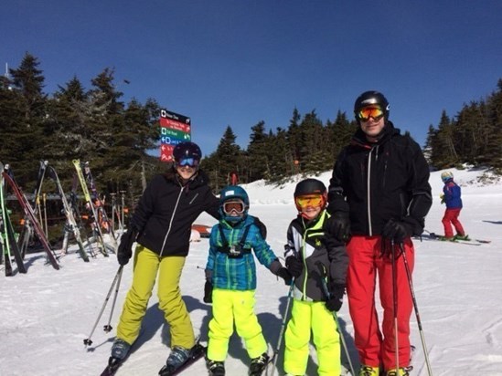 We loved to ski together