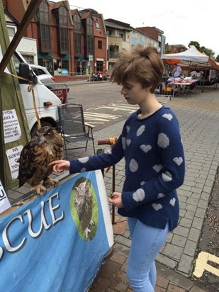 Eloise consults the owl near Headingley