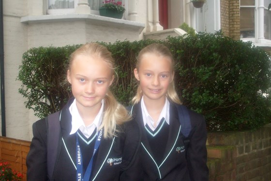 First day at Hornsey School Sep 11