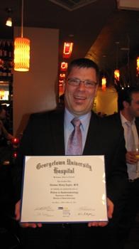 A great day for Tom- graduation from the GI fellowship program
